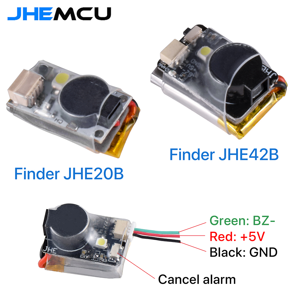 JHEMCU JHE42B/JHE20B مكتشف صغي - مراجعة Drone Beacon Light وسعره